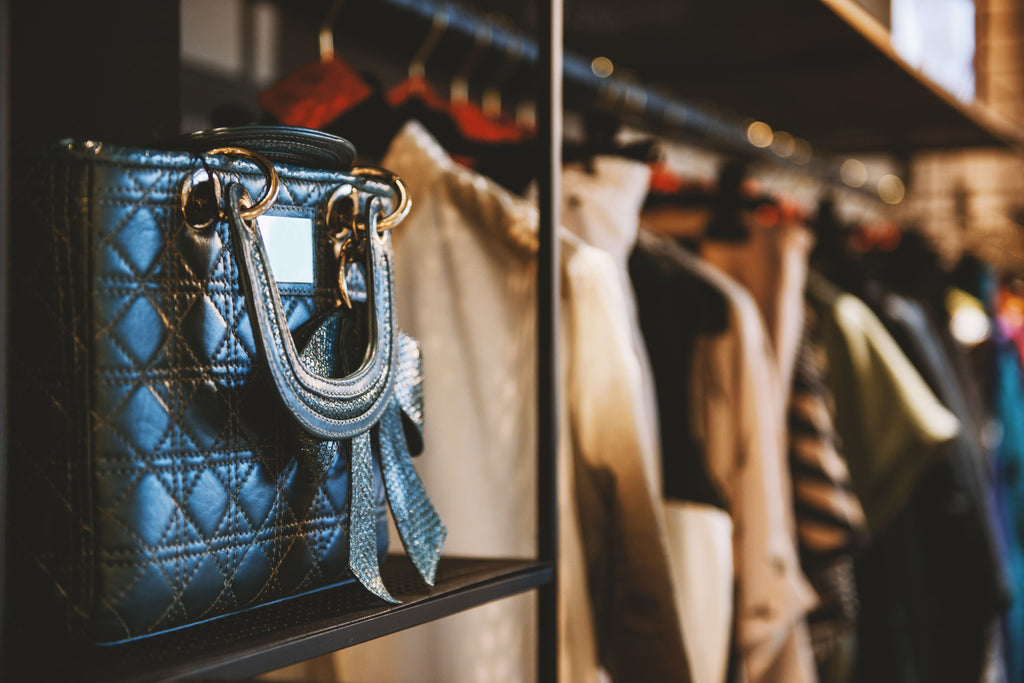classic designer handbag