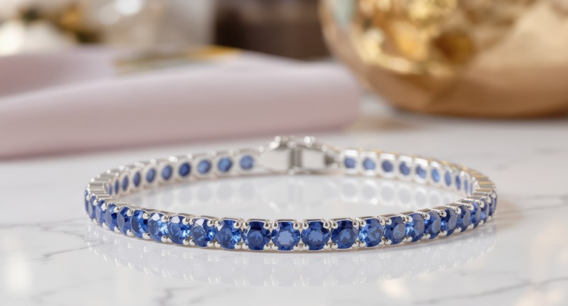 The Sapphire Tennis Bracelet: A Modern Classic