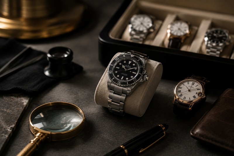 Luxury Watch Resale Guide: Rolex, Omega, Cartier & High End Watch Values Explained
