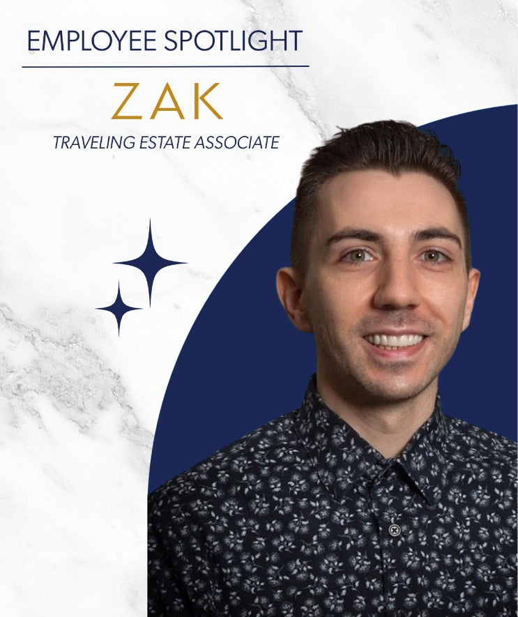 - Zak Littrell, Traveling Estate Associate