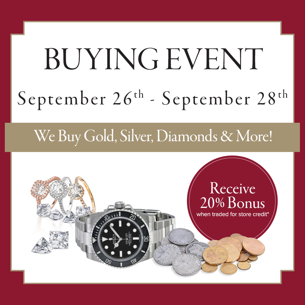 National Rarities Estate Buying Event September 26th through September 28th