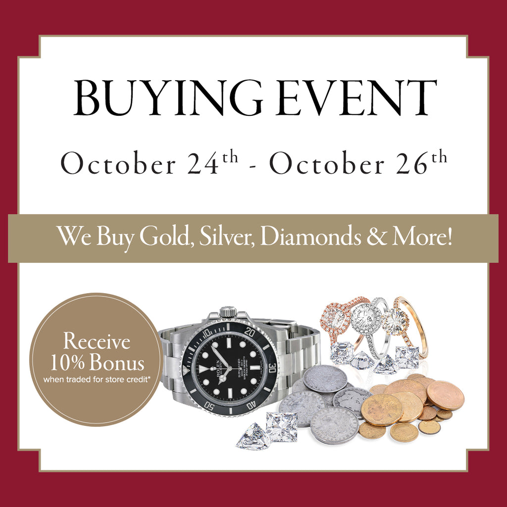 National Rarities Estate Buying Event October 24th through October 26th